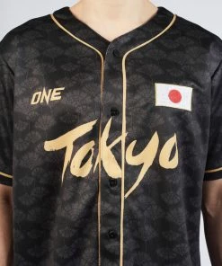 ONE Championship Men ONE Tokyo Baseball Jersey 9 ONE Championship Men ONE Tokyo Baseball Jersey