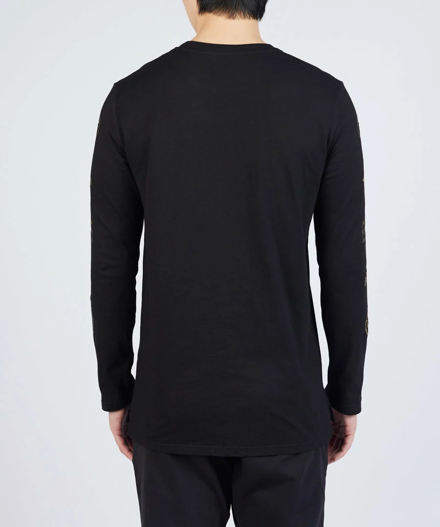 ONE Championship ONE Dragon Logo Tokyo Long Sleeve Tee (Black) 4 ONE Championship ONE Dragon Logo Tokyo Long Sleeve Tee (Black)