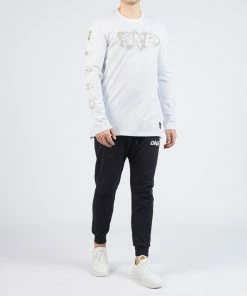 ONE Championship Men ONE Dragon Logo Tokyo Long Sleeve Tee (White)