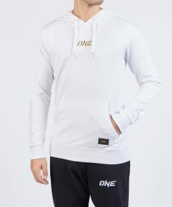 ONE Championship Men ONE Values Tokyo Pullover Hoodie (White)