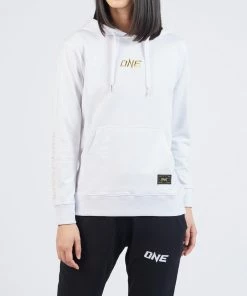 ONE Championship Men ONE Values Tokyo Pullover Hoodie (White)
