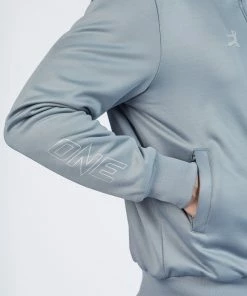 ONE Championship Men Bruce Lee Track Jacket - Gray