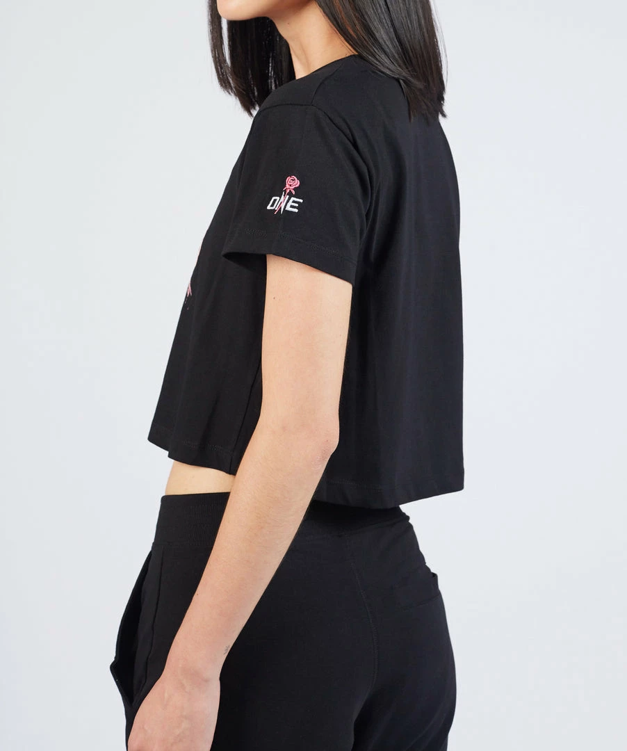 ONE Championship Women WE ARE ONE Crop Top (Black) 4 ONE Championship Women WE ARE ONE Crop Top (Black)