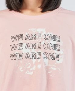 ONE Championship WE ARE ONE Crop Top (Pink)
