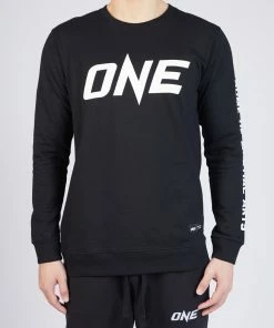 ONE Championship Men ONE Black Logo Sweatshirt 10 ONE Championship Men ONE Black Logo Sweatshirt