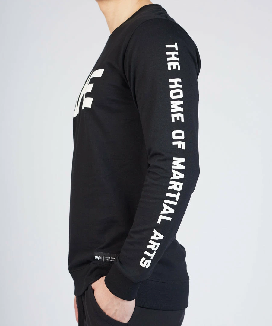 ONE Championship Men ONE Black Logo Sweatshirt 6 ONE Championship Men ONE Black Logo Sweatshirt