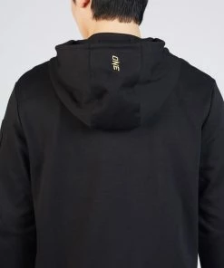 ONE Championship ONE World Champion Walkout Zip Hoodie (Black/Gold) Men