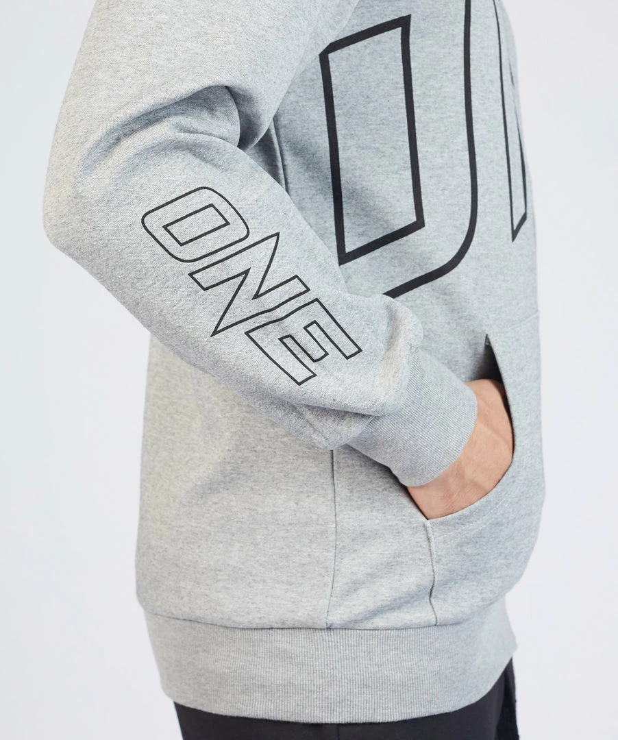 ONE Championship ONE Walkout Zip Hoodie (Gray) 5 ONE Championship ONE Walkout Zip Hoodie (Gray)