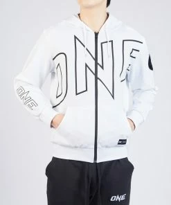 ONE Championship ONE Walkout Zip Hoodie (White)