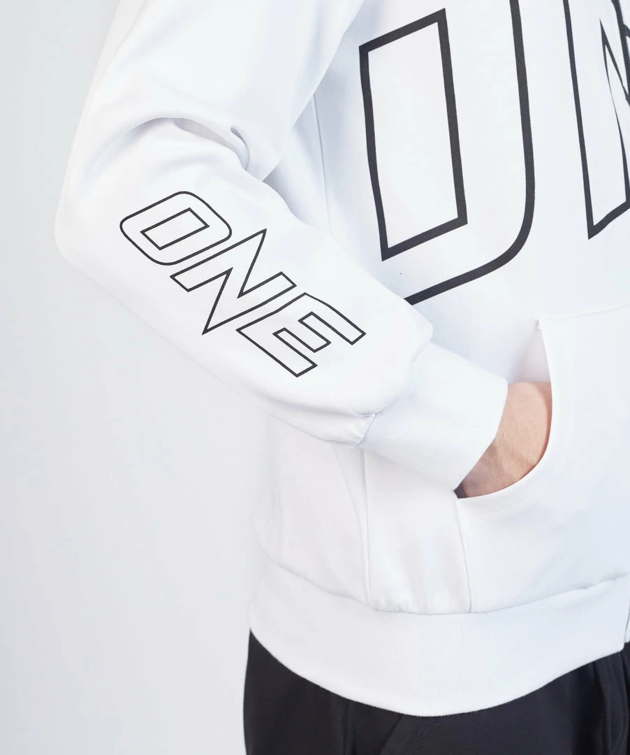 ONE Championship ONE Walkout Zip Hoodie (White) 5 ONE Championship ONE Walkout Zip Hoodie (White)