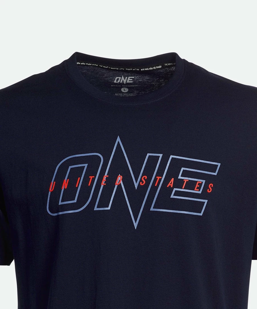 ONE Championship Men ONE US Logo Tee 5 ONE Championship Men ONE US Logo Tee