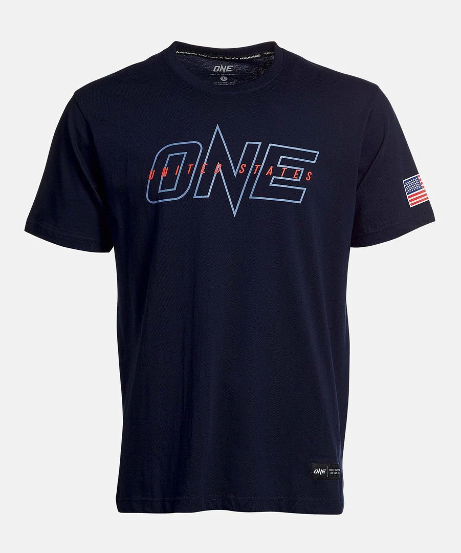 ONE Championship Men ONE US Logo Tee 3 ONE Championship Men ONE US Logo Tee