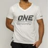 ONEFC Men ONE Championship V Neck Warrior Tee (White)
