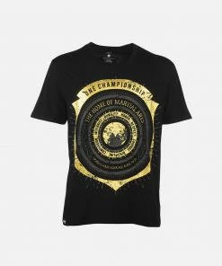 ONEFC Men Home Of Martial Arts Graphic Tee (Gold)